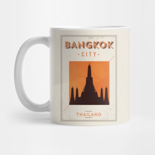 Bangkok Poster Design Mug